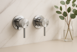 MURO TUA muur inbouw mengkraan met omstelkraan chroom M1.B32.R.CR